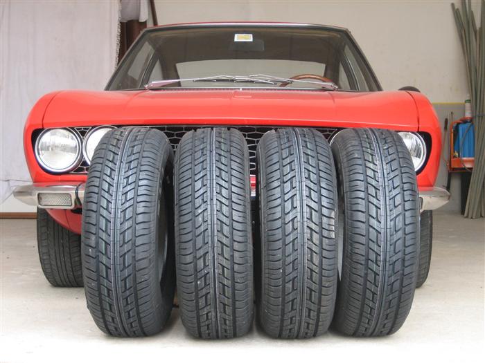 Four Fulda tyres