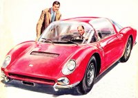 Very early Pininfarina 'Dino Fiat' Spider design (1965)