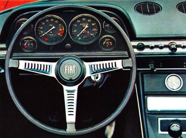 Fiat Dino Spider 2000 instruments