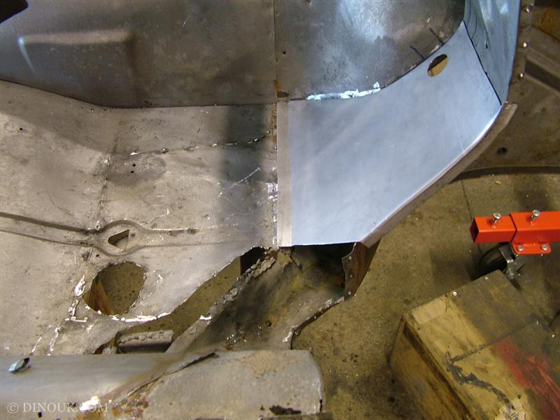 Lower bulk head fabricated