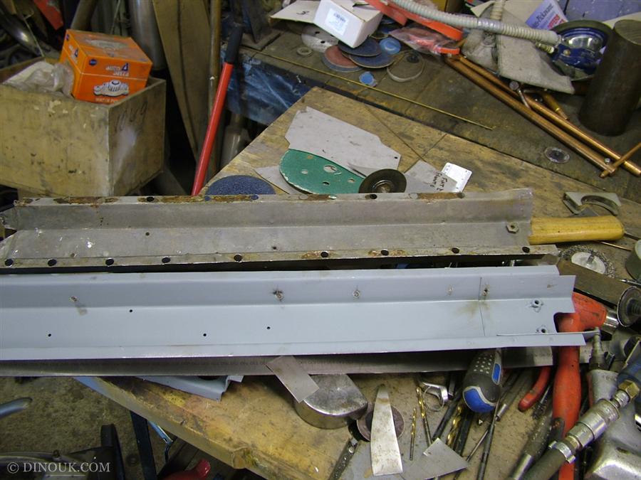 Inside view of old box section