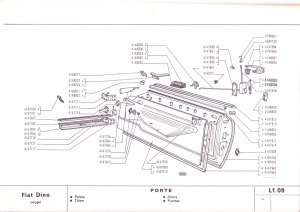 Dino Coupe door components